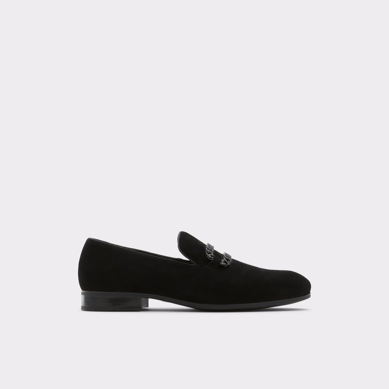 Aldo Connery Loafer Cipő Férfi Fekete | UISMT-0973