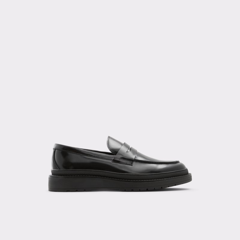 Aldo Kerouac Loafer Cipő Férfi Fekete | BQMRJ-5837