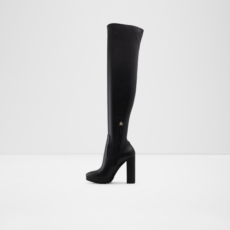 Aldo Cadeisa Over The Knee-Boots Női Fekete | MKNRL-4019