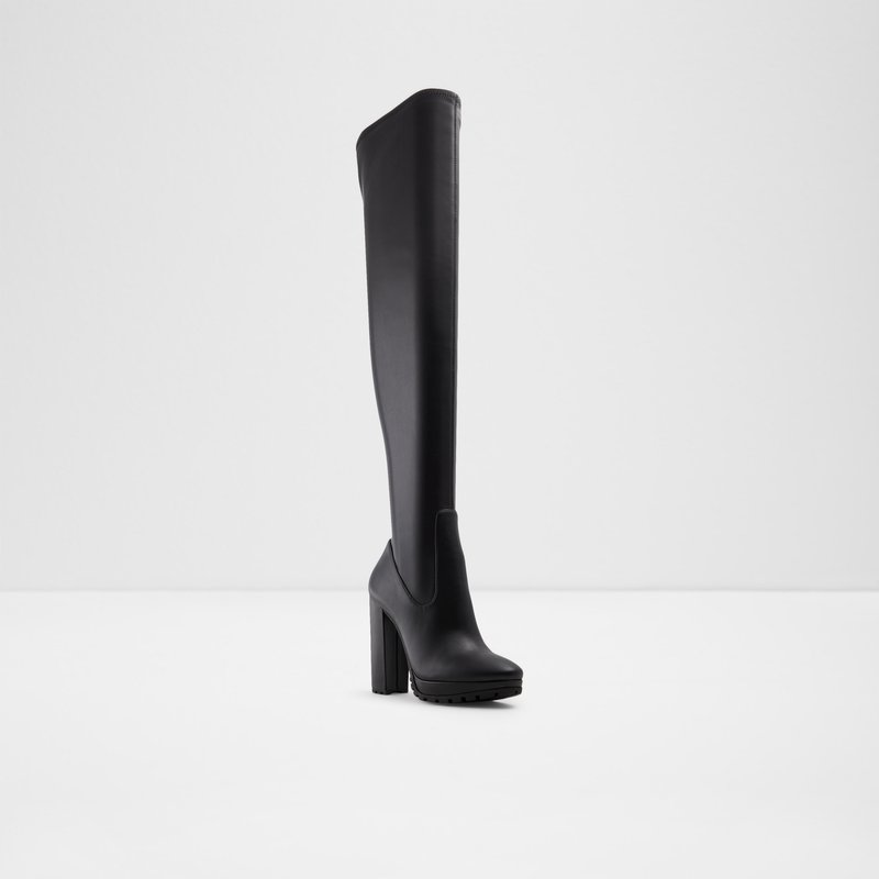 Aldo Cadeisa Over The Knee-Boots Női Fekete | MKNRL-4019