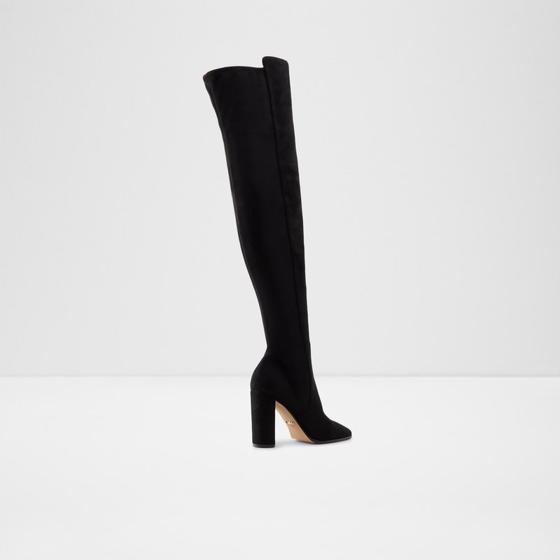 Aldo Choan Over The Knee-Boots Női Fekete | ISPXJ-3154