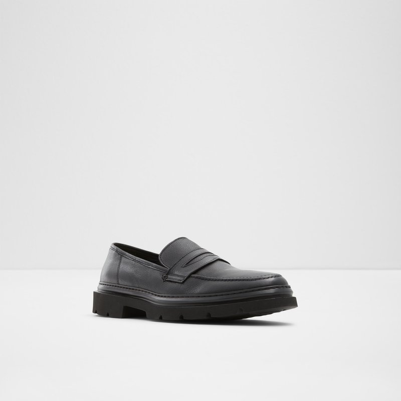 Aldo Droarien Loafer Cipő Férfi Fekete | OSIHF-7468