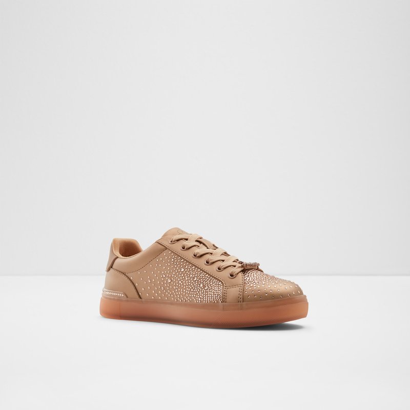 Aldo Glasssneaker Csipke Up Tornacipő Női Bone | XIANP-7259