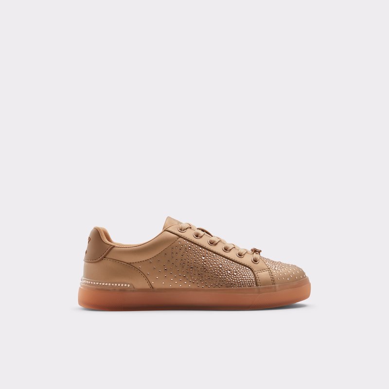 Aldo Glasssneaker Csipke Up Tornacipő Női Bone | XIANP-7259