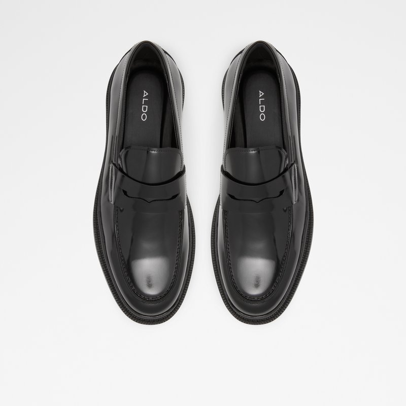 Aldo Kerouac Loafer Cipő Férfi Fekete | BQMRJ-5837