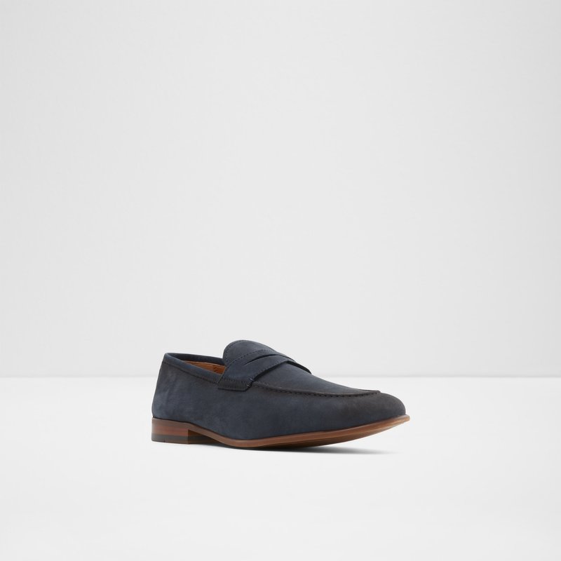 Aldo Manubar Loafer Cipő Férfi Sötétkék | HYQKO-0359