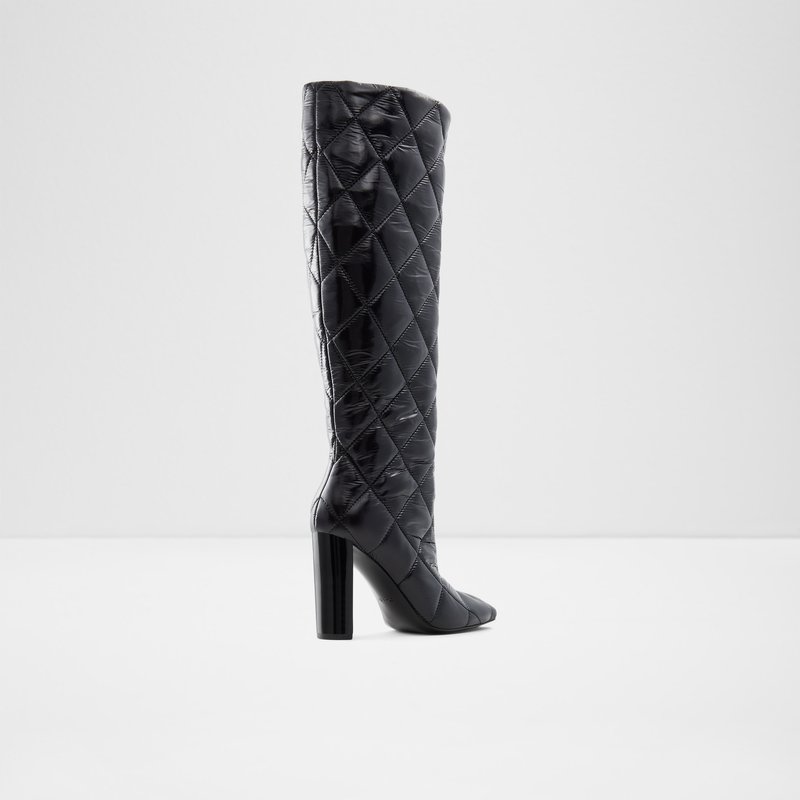 Aldo Snowpuff Knee High Boots Női Fekete | TZCQE-3527