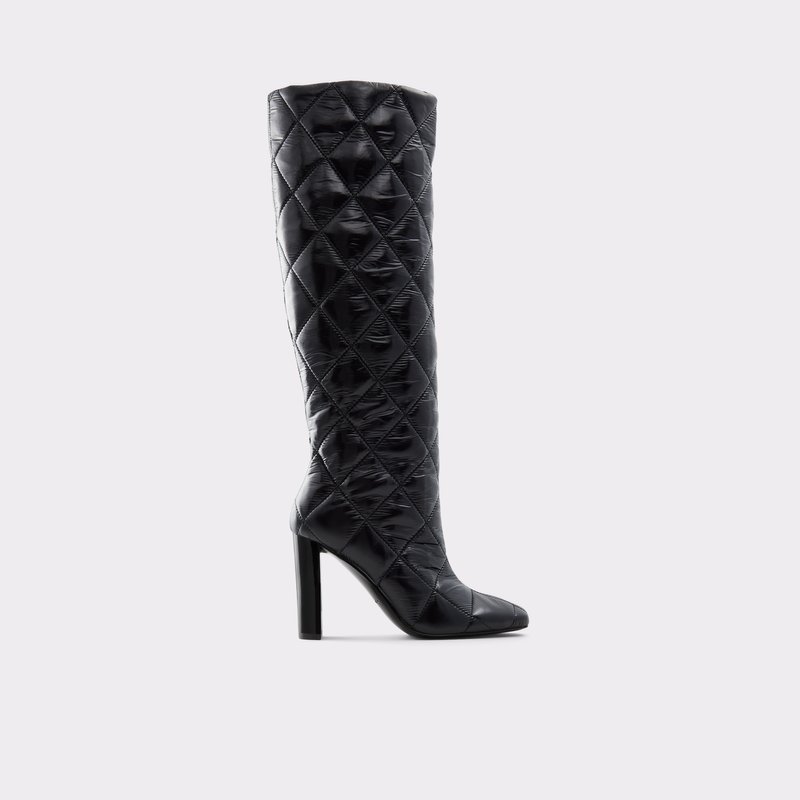 Aldo Snowpuff Knee High Boots Női Fekete | TZCQE-3527