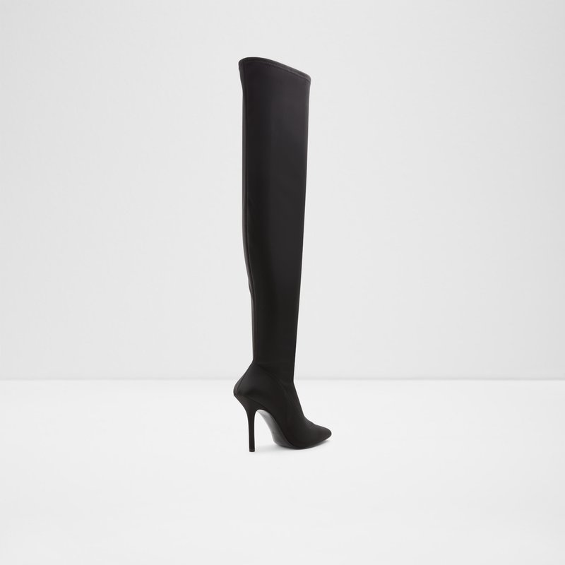 Aldo Ware Over The Knee-Boots Női Fekete | RUXOK-2310