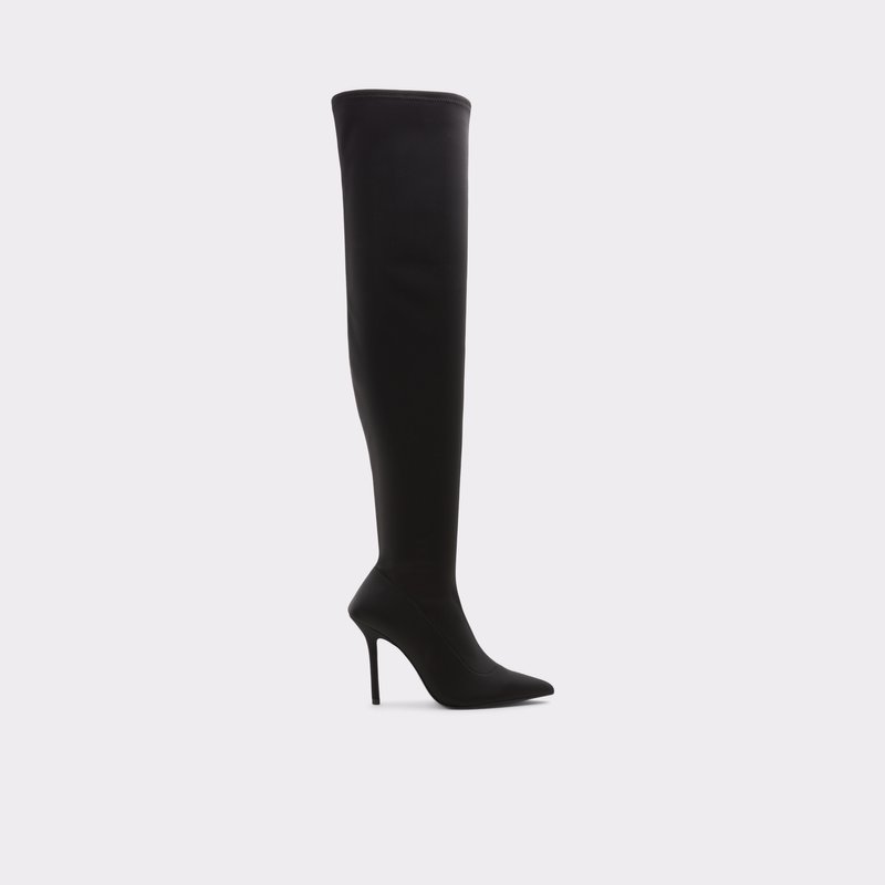 Aldo Ware Over The Knee-Boots Női Fekete | RUXOK-2310